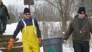 Fish Stocking at Shadow Lake Ohio [upl. by Ailgna729]