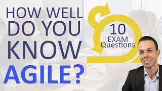 10 Agile Questions with Answers for PMP or ACP Exam Practice [upl. by Ablasor]