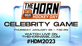 Hockey Day Minnesota 2023 Celebrity Game  HDM2023 [upl. by Chatav]