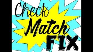 Check Match Fix  Adding and Subtracting Fractions Rap [upl. by Sydney]