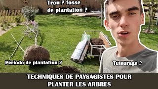 comment planter un arbre correctement [upl. by Rechaba294]