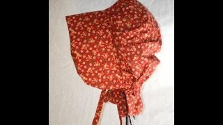 How to Sew a Prairie Bonnet [upl. by Winnick]