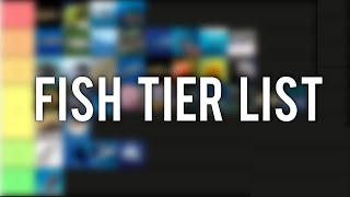 Fish Biologist makes a fish tier list [upl. by Eednac]