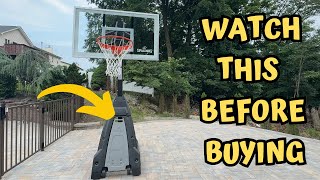 Quick Review of Spalding The Beast Portable Basketball Hoop [upl. by Danae]