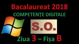 Sisteme de Operare  Competente Digitale ziua 3 [upl. by Sisile]