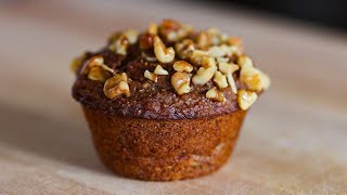 Moist Whole Wheat Banana Muffin Recipe 🧁 Healthy Homemade Lowsugar Muffins to Share or Eat Solo [upl. by Yahs]