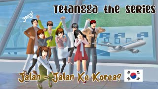 TETANGGA THE SERIES  Jalan jalan ke Korea  DRAMA SAKURA SCHOOL SIMULATOR [upl. by Anohs]