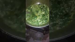 Pesara Pappu palakuracooking recipe 😋🤌 subscribe [upl. by Ahsian]