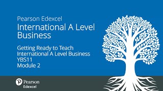 Getting Ready to Teach Pearson Edexcel International A Level Business Module 2 [upl. by Reinal]