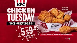 KFC Chicken Tuesday is Back [upl. by Yarod]