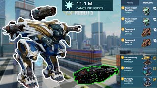 WR Luchador 🔥​ con Gargantua y Pantagruel War Robots  Gameplay​​ [upl. by Conrad665]