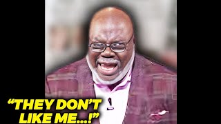 7 MINUTES AGO TD Jakes BREAKS Down In Tears After It Revealed That He Is A False Teacher [upl. by Akcirderf]