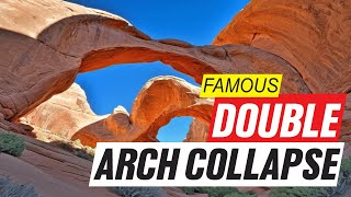 Utahs Iconic Double Arch Collapses [upl. by Giacomo]