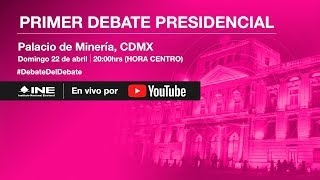 Primer Debate Presidencial Elecciones2018 [upl. by Ythomit46]