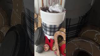 DIY Giant Hot Cocoa Cup diy holidaydecorating diyprojects homedecor [upl. by Sackman]