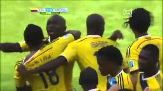 Gol d Pablo Armero a Grecia Relato William Vinazco [upl. by Tybalt]