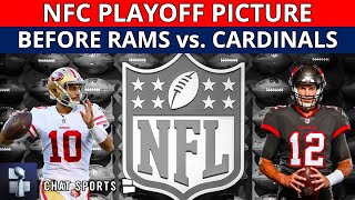 NFL Playoff Picture Schedule Bracket Matchups amp Results For 2022 NFC Divisional Round Before MNF [upl. by Anolahs]