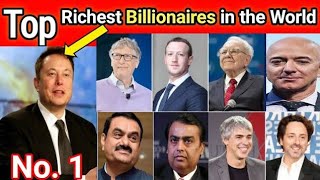 Top 20 Richest Person In The World 2024 [upl. by Thurlough]