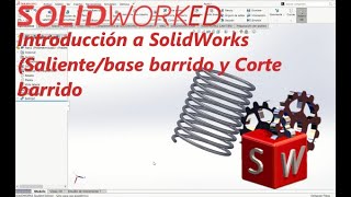 Curso de Solidworks CSWA 2020 Polea doble Revolución Saliente [upl. by Yentroc880]