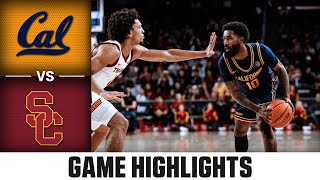 Cal vs USC Game Highlights  202425 ACC Mens Basketball [upl. by Annor]