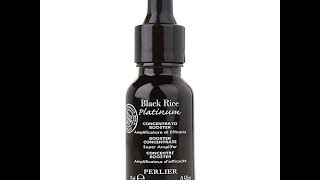 Perlier Black Rice Platinum Booster Face Serum AS [upl. by Melvena]