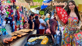 UNSEEN BALKANS 2024 🇧🇬 Bulgaria’s Wildest and Weirdest Market Bazaar Пазари и Битаци в България [upl. by Haseena928]