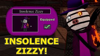 How to get the INSOLENCE ZIZZY SKIN in PIGGY THE LOST BOOK  Roblox [upl. by Eillak]