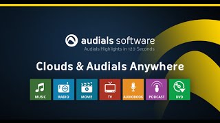 Audials 2016 in 120 Seconds Clouds amp Audials Anywhere [upl. by Ezana]