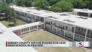 Mayor tours Trezevant highlights need for new school in Frayer [upl. by Essa]