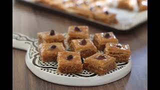 Baklawa aux amandes facile et rapide  spécialramadan [upl. by Tsui]