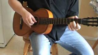 Vintage Parlor Guitar Late 1800s [upl. by Nathanson822]