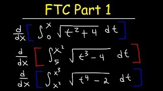 Fundamental Theorem of Calculus Part 1 [upl. by Milson]