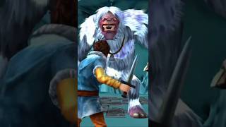 Enfrentando o Yeti RPG INCRÍVEL ❄️ shorts leojorgegames beastquest [upl. by Netneuq]