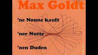 Max Goldt  was man nicht sagt [upl. by Gnuj]