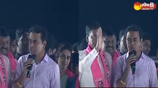 KTR Roadshow at Amberpet  KTR Election Campaign 2023  TS Polls 2023  SakshiTV [upl. by Let]