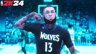 This build changed EVERYTHING68 PG IS A BULLY in NBA 2K24 Random Rec Gameplay  Build Tutorial [upl. by Aletha]