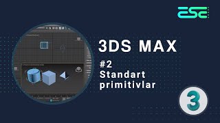 3D Max dasturi  2 Dastur interfeysi bilan tanishish Standart primitivlar [upl. by Cross]