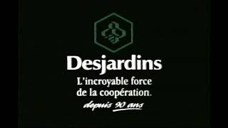 4 Publicités Desjardins 1990 [upl. by Stanley]