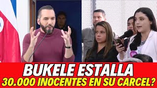 Reacción en caliente a periodista progre  Estoy harto de este tipo de preguntas a BUKELE [upl. by Dihsar603]