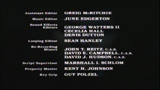 Mommie Dearest 1981 End Credits Showcase 2024 [upl. by Merton]