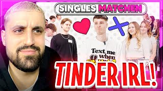 SINGLES SPIELEN TINDER IN REALLIFE 👀💞 [upl. by Chaim653]