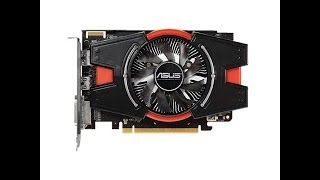 Graphic Card Review  Asus AMD Radeon R7 250X 1GB [upl. by Rimma360]