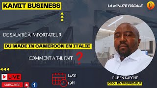 De salarié à importateur du Made in Cameroon en Italie Comment a til fait [upl. by Uhn]