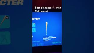 Best chill count pickaxe combos [upl. by Iroc231]