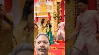 Dulhe ki saliyon Hare Dupatte valiyon dance wedding love bollywood green screen collabshort [upl. by Melak872]