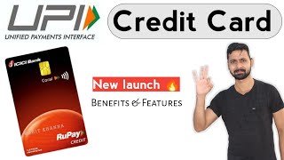 New ICICI Bank Rupay UPI credit card launch 🔥 [upl. by Ttenneb]