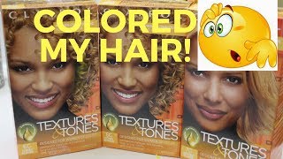 Clairol Textures and tones  From natural black hair to blonde [upl. by Wilkinson323]