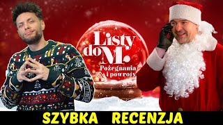 Listy do M Pożegnania i powroty ★SzybkieRecenzje [upl. by Eudoxia]