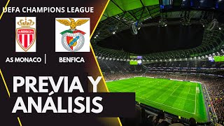 Monaco vs Benfica  Predicción Análisis y Alineaciones Probables [upl. by Corotto]