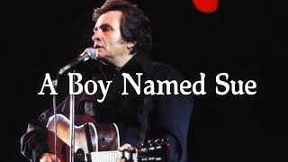 A Boy Named Sue by Johnny Cash karaoke cover [upl. by Etnaled]